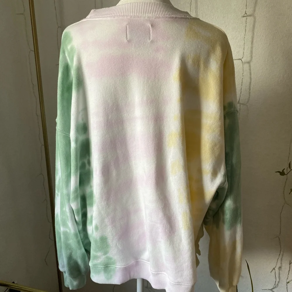 American Eagle Tie Dye Oversized Sweater - Picture 2 of 3